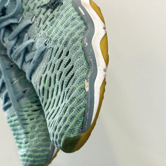 Nike Air Zoom Fearless Flyknit Mica Blue Green sneakers Shoes athletic Size 8 - Picture 7 of 14